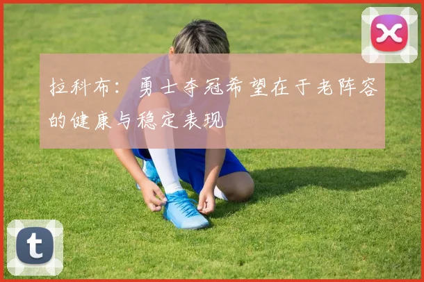 拉科布：勇士夺冠希望在于老阵容的健康与稳定表现